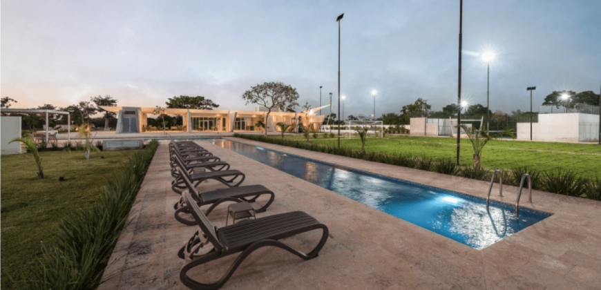 Lote en Venta Exclusiva Privada Residencial Norte Mérida 420m2